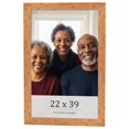 thumbnail image 1 of 22x39 Frame Beige Real Wood Picture Frame Width 1.25 inches | Interior Frame Depth 0.5 inches |, 1 of 8