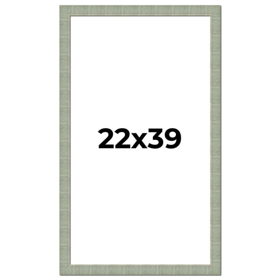 22x39 Frame Green Desert Pear Solid Wood Picture Frame | 1.625 Inch Moulding Width | Interior Frame