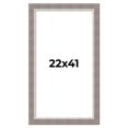 thumbnail image 1 of 22x41 Frame Grey Real Wood Picture Frame Width 2.75 Inches | Interior Frame Depth 0.5 Inches |, 1 of 8