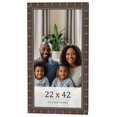 thumbnail image 1 of 22x42 Dark Brown Bamboo Real Wood Picture Frame Width 1.5 inches | Interior Frame Depth 0.5 inches, 1 of 8
