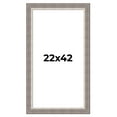 thumbnail image 1 of 22x42 Frame Grey Real Wood Picture Frame Width 2.75 Inches | Interior Frame Depth 0.5 Inches |, 1 of 8