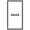 thumbnail image 1 of 22x43 Frame Black-Brown Medieval Solid Wood Picture Frame | 1.5 Inch Moulding Width | Gotham, 1 of 8