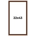 thumbnail image 1 of 22x43 Frame Gold Brown Plein Air Vintage Solid Wood Picture Frame | 1.75 Inches Moulding Width |, 1 of 8