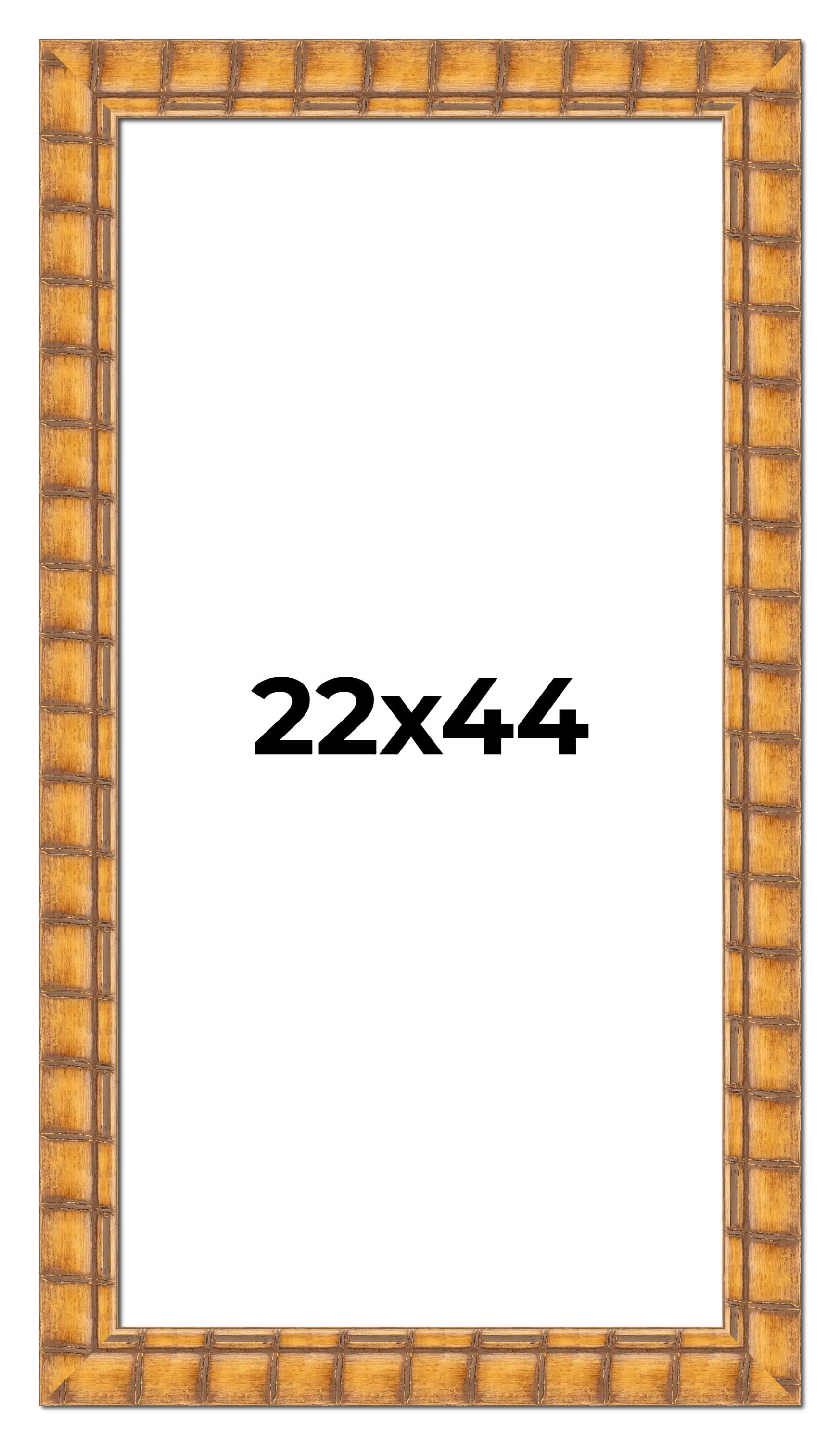 22x44 Frame Beige Real Wood Picture Frame Width 3 inches | Interior ...