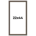 thumbnail image 1 of 22x44 Frame Black Feather Payton Ornate Solid Wood Picture Frame Width 1.75 Inches | Interior Depth, 1 of 8
