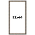 thumbnail image 1 of 22x44 Frame Gold Real Wood Picture Frame Width 1.5 inches | Interior Frame Depth 0.5 inches |, 1 of 8