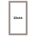 thumbnail image 1 of 22x44 Frame Grey Real Wood Picture Frame Width 2.75 Inches | Interior Frame Depth 0.5 Inches |, 1 of 8