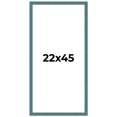 thumbnail image 1 of 22x45 Frame Blue Rustic Barnwood Solid Wood Picture Frame Width 1.25 Inches | Interior Depth 0.5, 1 of 8