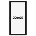 thumbnail image 1 of 22x45 Shadow Box Black Solid Wood Display Picture Frame | 1 Inch Rabbet Depth | | 1.375 Inch, 1 of 4