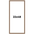 thumbnail image 1 of 22x48 Frame Gold Real Wood Picture Frame Width 1.25 inches | Interior Frame Depth 0.5 inches |, 1 of 8