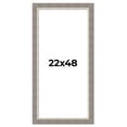 thumbnail image 1 of 22x48 Frame Grey Real Wood Picture Frame Width 2.75 Inches | Interior Frame Depth 0.5 Inches |, 1 of 8