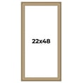 thumbnail image 1 of 22x48 Frame Ornate Silver Beaded Solid Wood Picture Frame Width 2.5 Inches | Interior Depth 1, 1 of 8