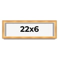 thumbnail image 1 of 22x6 Shadow Box Bronze Cross-Brushed Display Frame | 1.625 Inches Deep Solid Wood | UV Resistant, 1 of 8