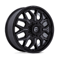 thumbnail image 1 of 22x8.25 Fuel Off-Road D875 Flux Black Brushed DUALLY FRONT Wheel 8x210 (104mm), 1 of 3