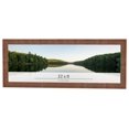 thumbnail image 1 of 22x8 Frame Brown Farmhouse Solid Wood Picture Frame Width 1.5 Inches | Interior Frame Depth 0.5, 1 of 8