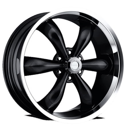 Vision Legend 6 22x9.5 6x139.7 30et Gloss Black Machined Lip Wheel