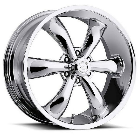 22" Vision American Muscle 142 Legend 22x9.5 6x135 30mm Chrome Wheel Vintage Rim