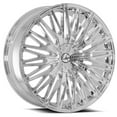 thumbnail image 1 of 22x9.5 Azara AZA-522 Nano Chrome Wheel 5x115/5x120 (15mm), 1 of 2