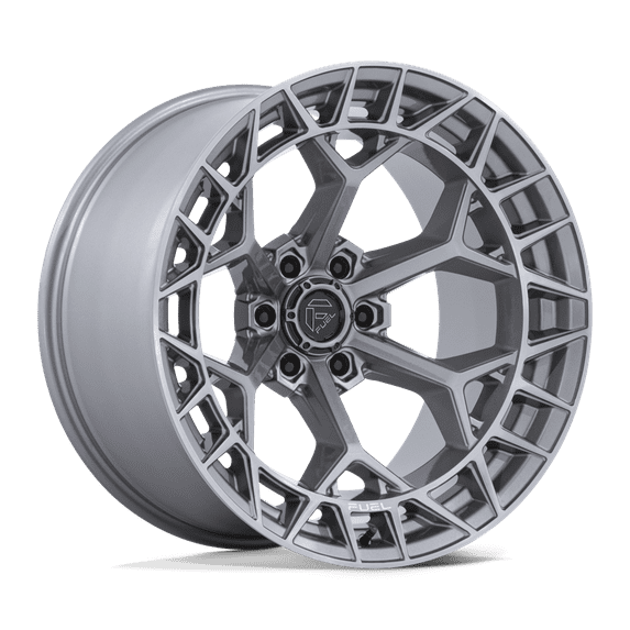 22x9.5 Fuel Off-Road FC873 Charger Platinum Wheel 6x5.5 (18mm)