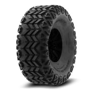 22x9.50-10 Vision P3026 Journey Golf Cart Load Range B Black Wall Tire