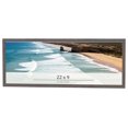 thumbnail image 1 of 22x9 Frame Blue Kingsley Pewter Solid Wood Picture Frame Width 0.75 Inches |Interior Depth 0.5, 1 of 8