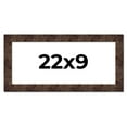 thumbnail image 1 of 22x9 Frame Brown Burl Real Wood Picture Frame Width 1.625 Inches | Interior Frame Depth 0.5 Inches, 1 of 8
