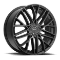 thumbnail image 1 of 1 Motiv 22x9 5X112 / 5X4.50 +40 437B Gloss Black Wheel Rim, 1 of 3