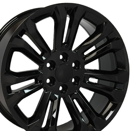 22x9 OE Wheels CV43 Gloss Black Wheel 6x5.5 (24mm)