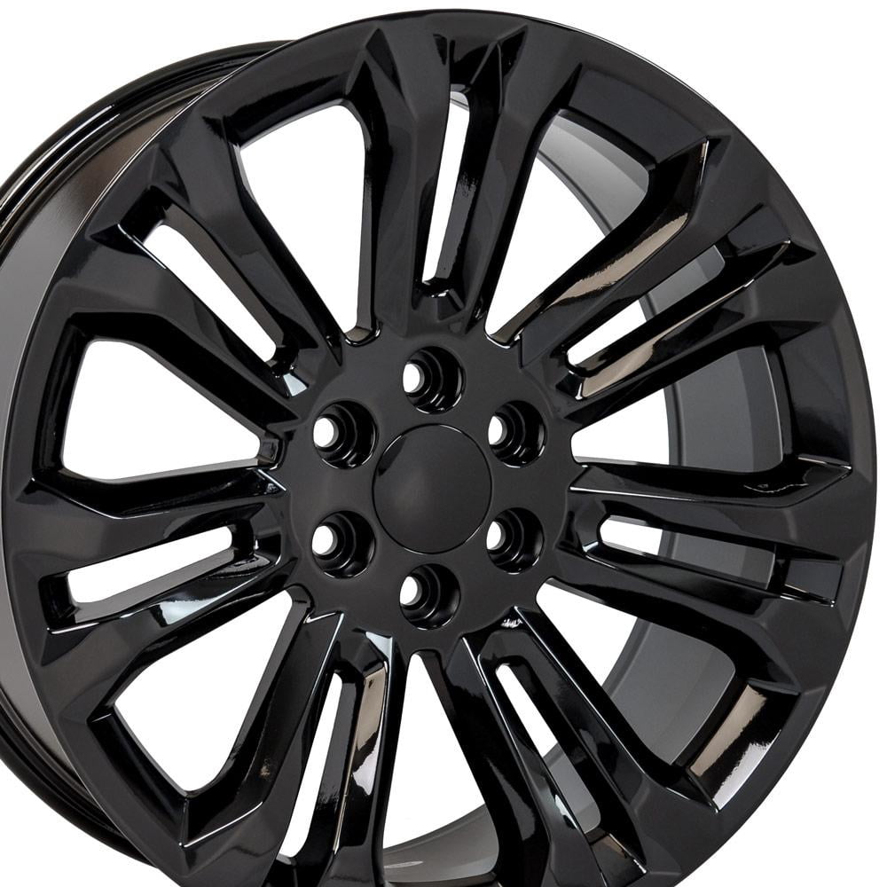 OE Wheels CV43B 22 Inch Rim Fits Silverado 1500 Style 6x139.7 22x9 ...