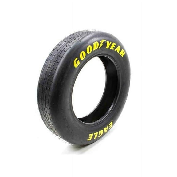 Goodyear D1962 24.0 x 5.0-15 Bias Front Runner Drag Front Tire, Yellow Letter Sidewall