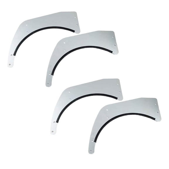 23-1/2" Aluminum Bolt-On Step Bracket Compatible w/ 23" Fuel Tank Replaces Peterbilt Trucks - 2 Pair