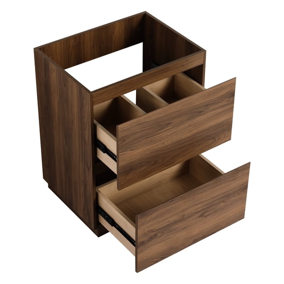 American - Style Freestanding Vanity, Two Drawers - Add a Classic Touch to Your Bathroom