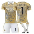 23/24 Madrid Dragon Pattern Yellow Special Version Soccer Activewear No