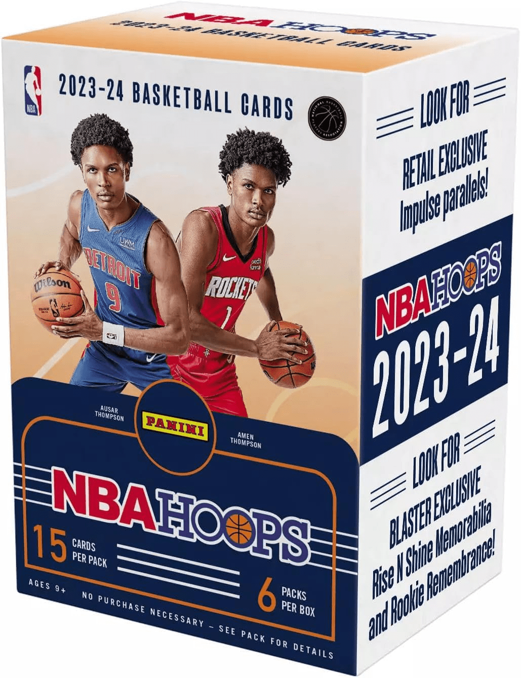 2023-24 Panini NBA Hoops Blaster Box Trading Cards - Walmart.com