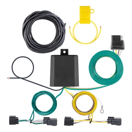 Curt 56501 Trailer Wiring T Connector w/4-Way Flat Trailer Connector Telluride
