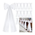 thumbnail image 1 of 23×40Inch White Large Satin Christmas Bow Wall Decor, Oversized Bow for Bedroom, Party & Wedding Backdrop, Home Decor Accent & Christmas Decoration, 1 of 8