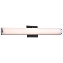 23.5 Inch 24W 1 Led Small Wall Sconce-Black Finish Eurofase Lighting 37080-020