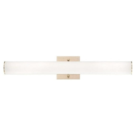 23.5 Inch 24W 1 Led Small Wall Sconce-Gold Finish Eurofase Lighting 37080-013