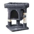 thumbnail image 1 of Extra Large Cat Tree, Comfortable Plush Perch, Sisal Scratching Posts for Clawing, Spacious Platform for Multiple Cats, Indoor Entertainment, Gray, 1 of 5