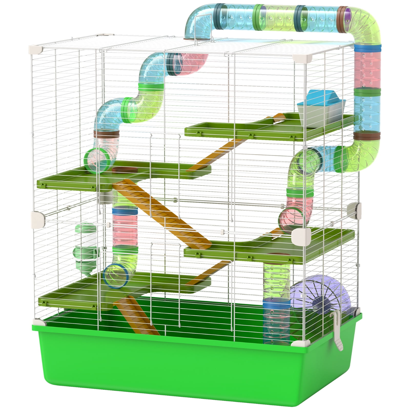 Picture Idea: 23 5 Tier Hamster Cage With Wheel And Water Bottle