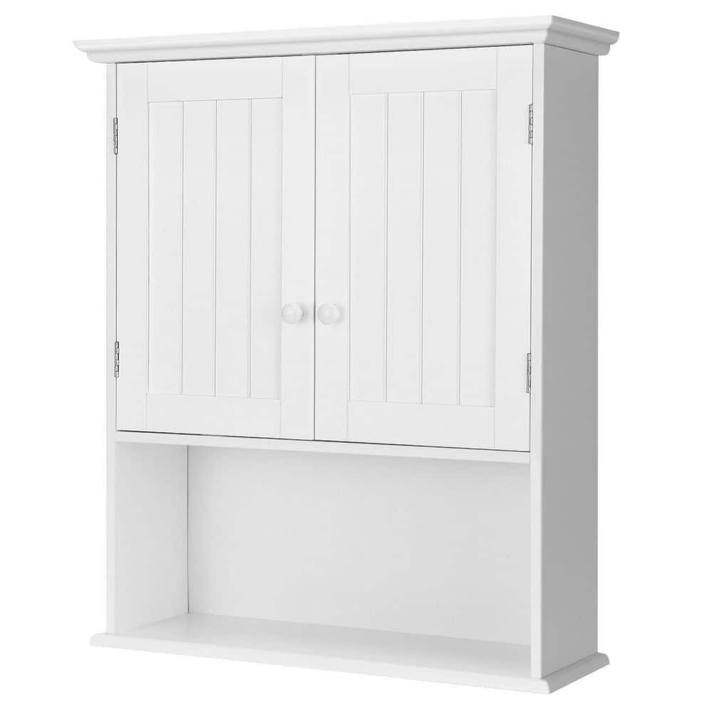 23-5-in-w-x-7-5-in-d-x-28-in-h-white-bathroom-wall-cabinet-with