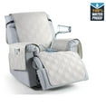thumbnail image 1 of 23.6'' 100% Waterproof Recliner Chair Cover, Non Slip Covers for Recliner Chair with Pocket, Washable Reclining Chair/Furniture Protector for Kids, Pets(White), 1 of 6