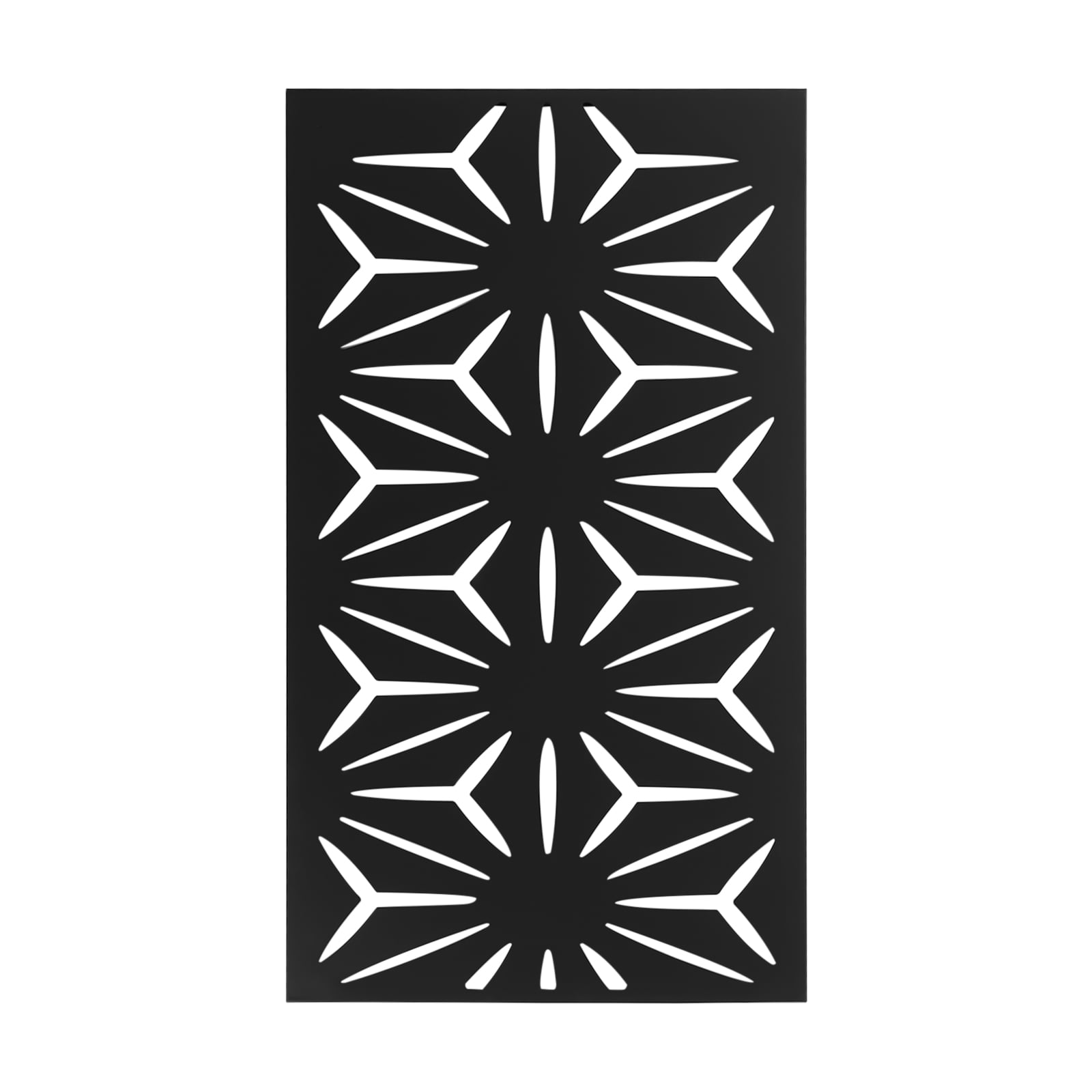 23.6*46 inches Outdoor Decorative Privacy Screen Panels Metal Patio ...