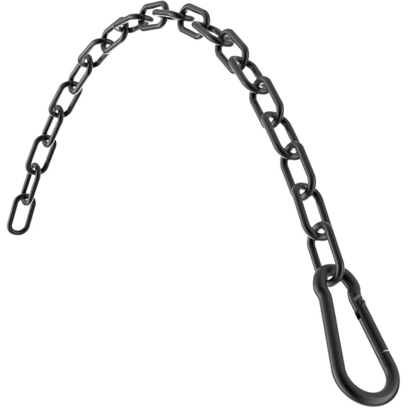 23.6" Gym Fitness Cable Extension Chain, 304 Stainless Steel Cable Machine Extension Accessory, Workout Chain for Home Gym Replacement, Weight Lifting, Triceps Exercise