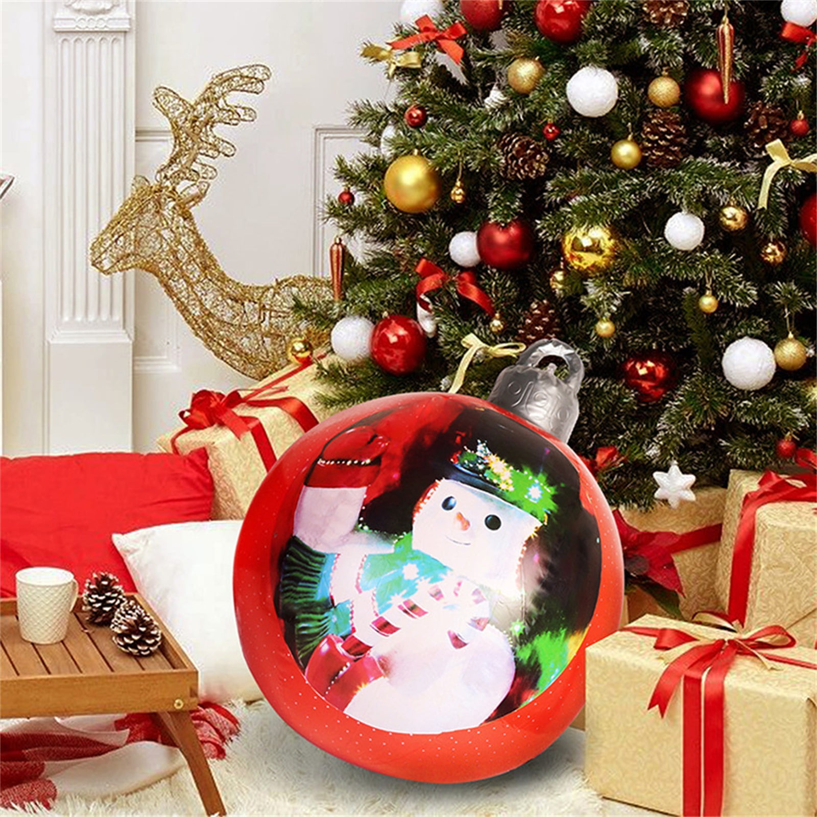 23.6 IN Merry Christmas Balloons Christmas Ball,Christmas PVC