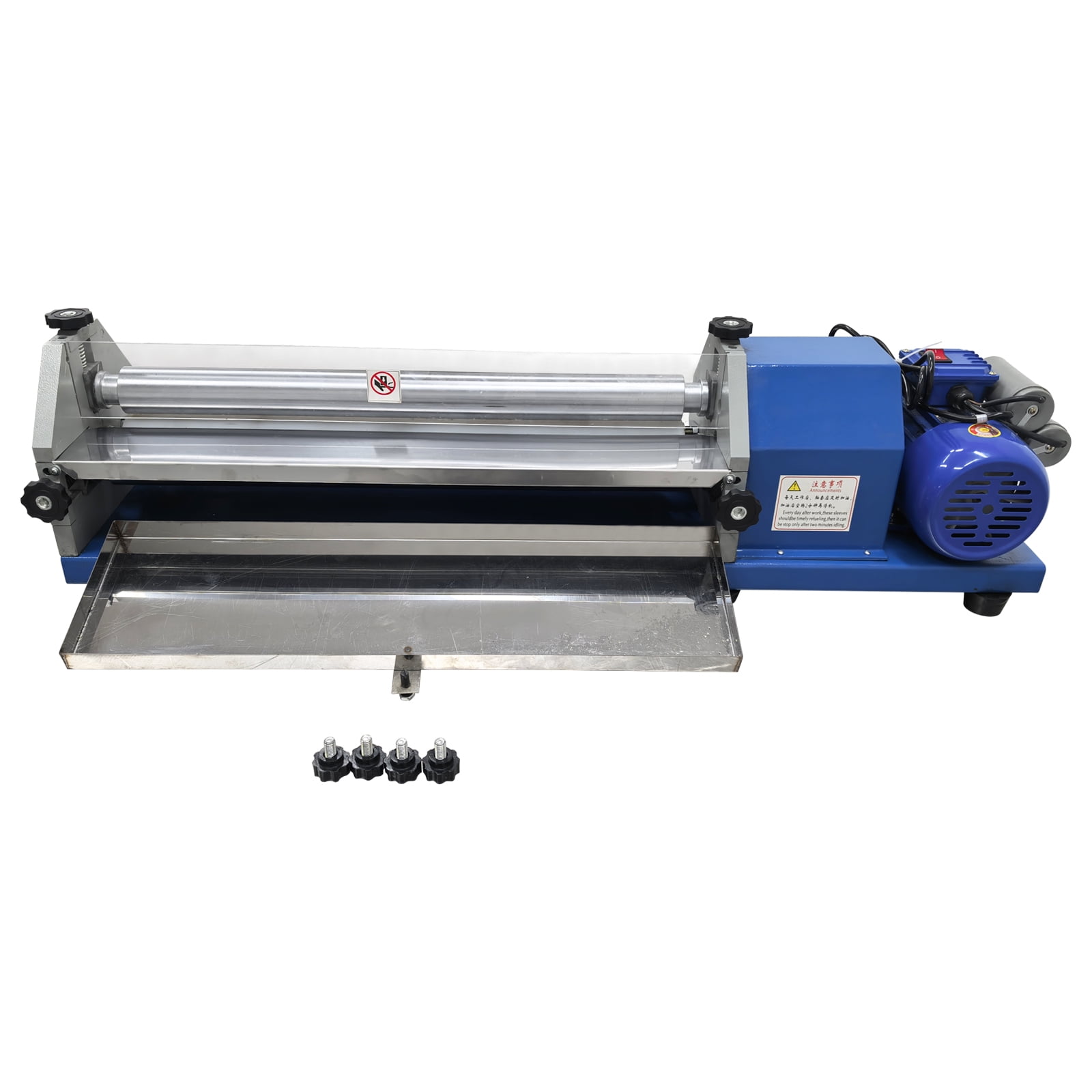 23.6 Inch Automatic Glue Coating Machine Roller Leather Cardboard Gluing Machine