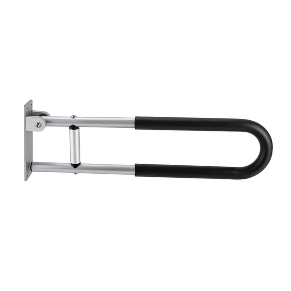 23.6 Inch Foldable Rotating Grab Bar, 90 Rotation Wall Mount Safety Handrail, Toilet Shower Support Bar for Elderly Disabled