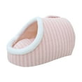 thumbnail image 1 of 23.6" Medium Dog Bed, for Medium Dogs Up to 30lbs - Washable Burrow Puppy Beds - Covered Dog Cave Bed with Anti-Slip Bottom - Charcoal Gray (Pink), 1 of 6
