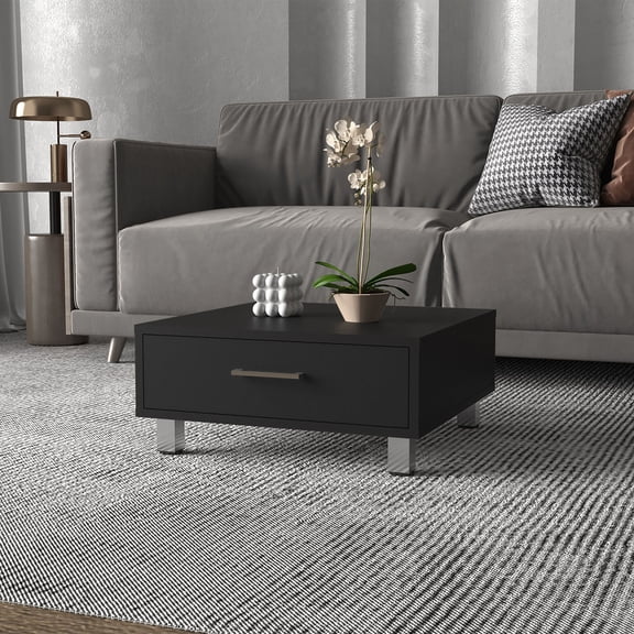 23.6" Wide and Deep - Drawer for Tidying - TV Lounge - Contemporary Coffee Table
