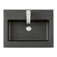 thumbnail image 1 of 23.6 in. Single Sink Bathroom Vanity with Sink Top, Charcoal Black, 1 of 1